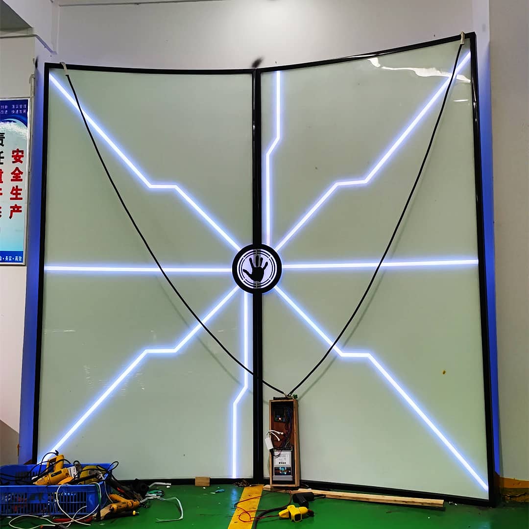 ktv炫酷发光门 隔音防撞