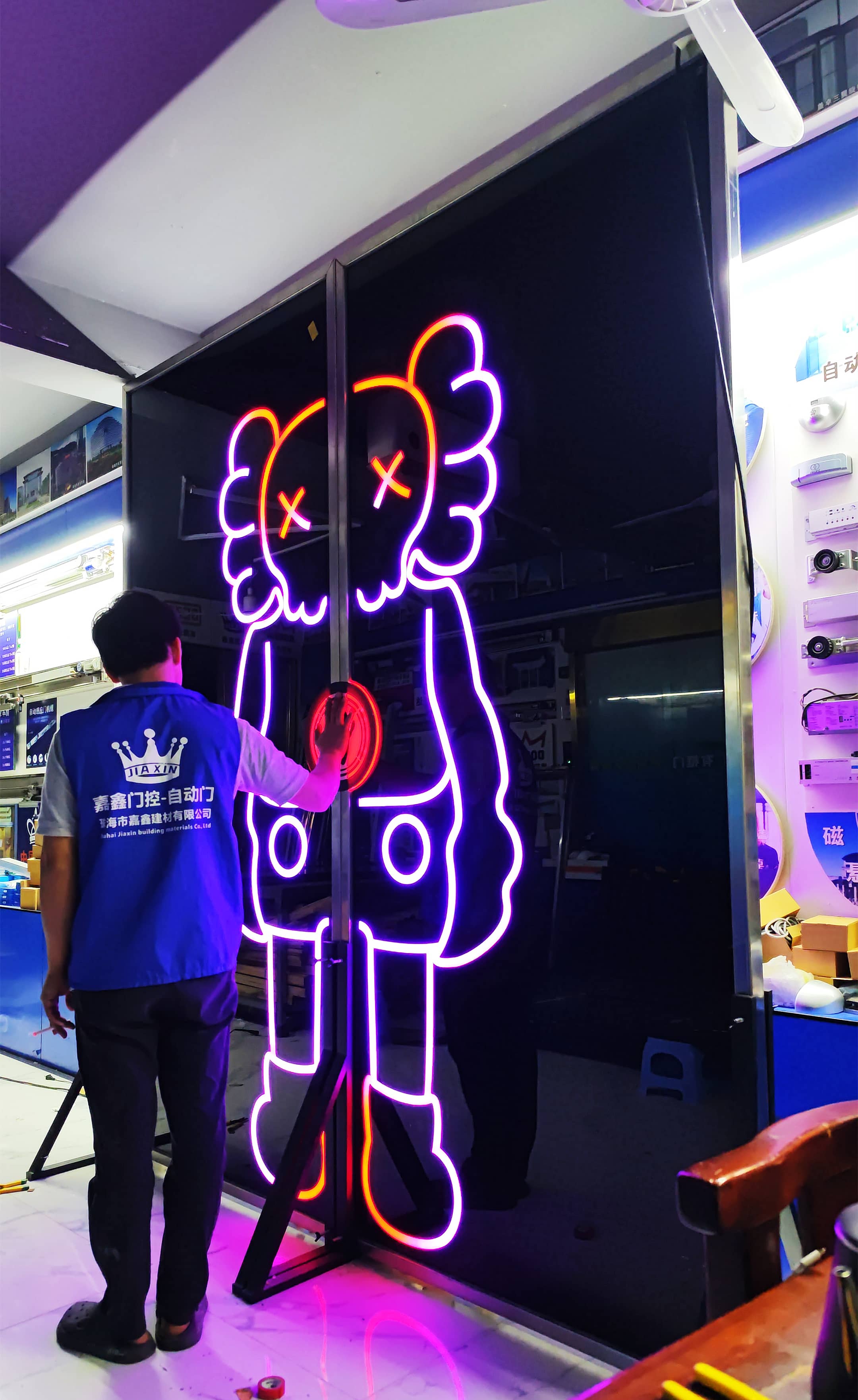 餐厅科幻魔法网红门