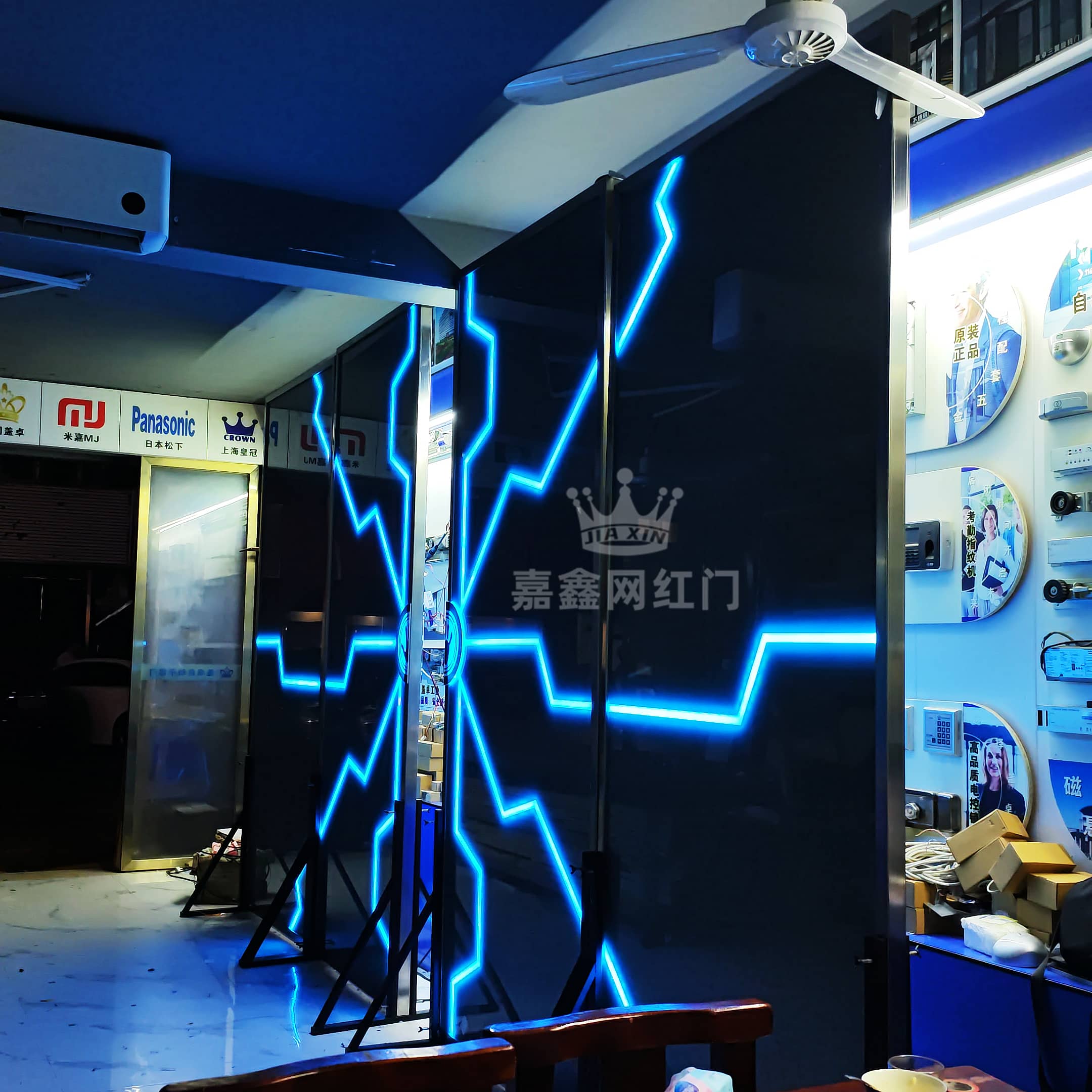 触控激光自动门 电竞馆定制