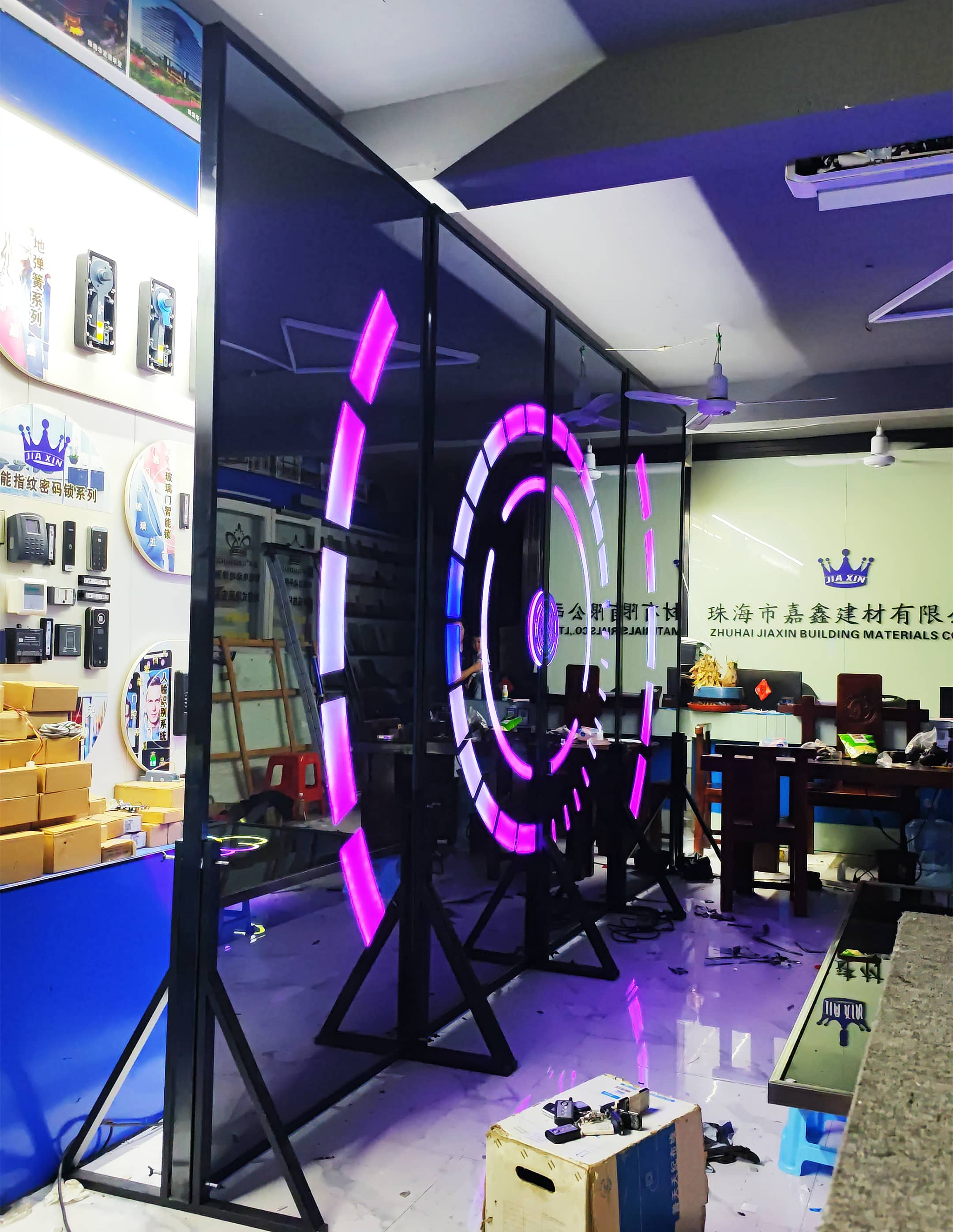 电动自动门 加厚板材