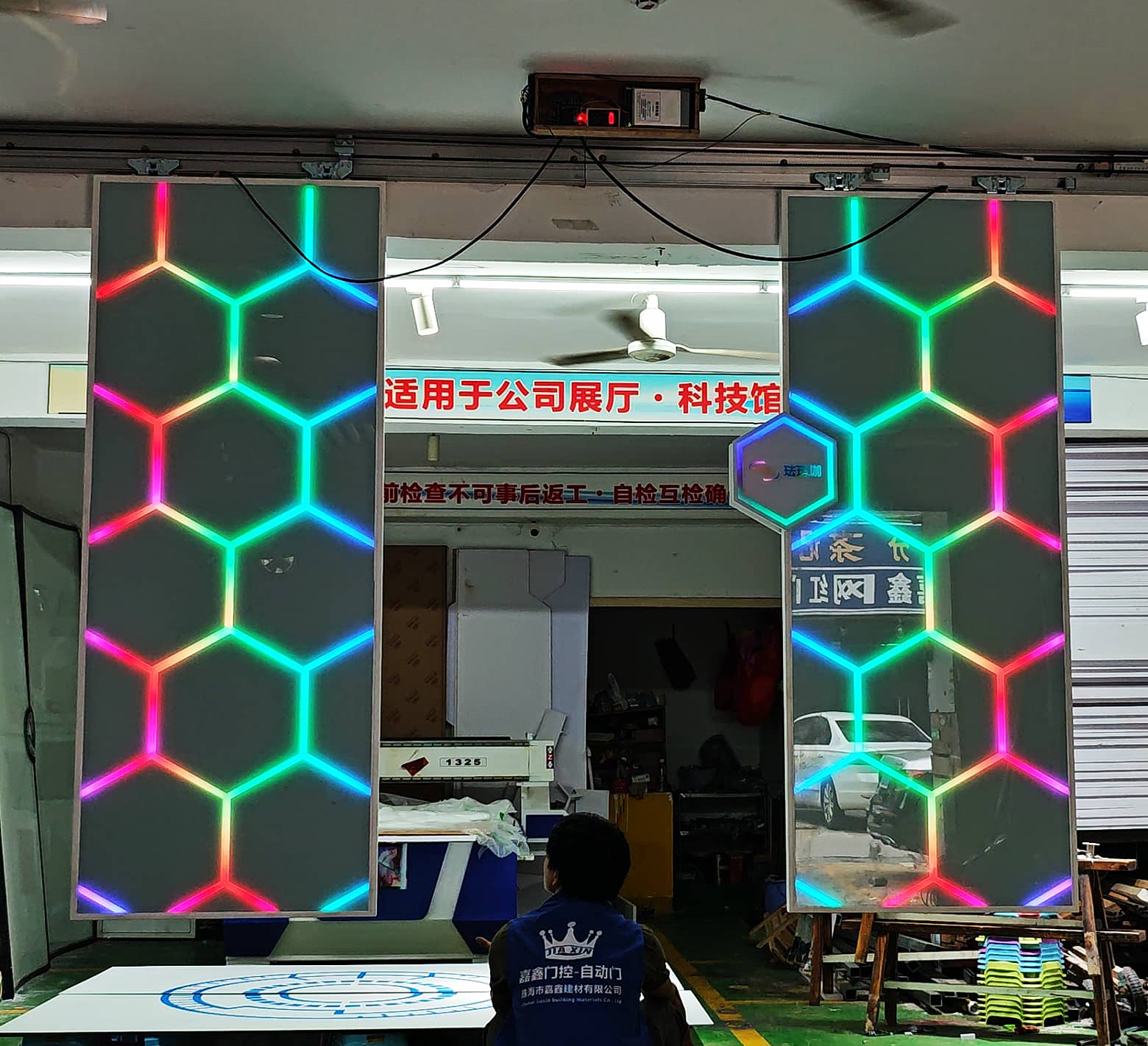 定做网红门 触摸科技门