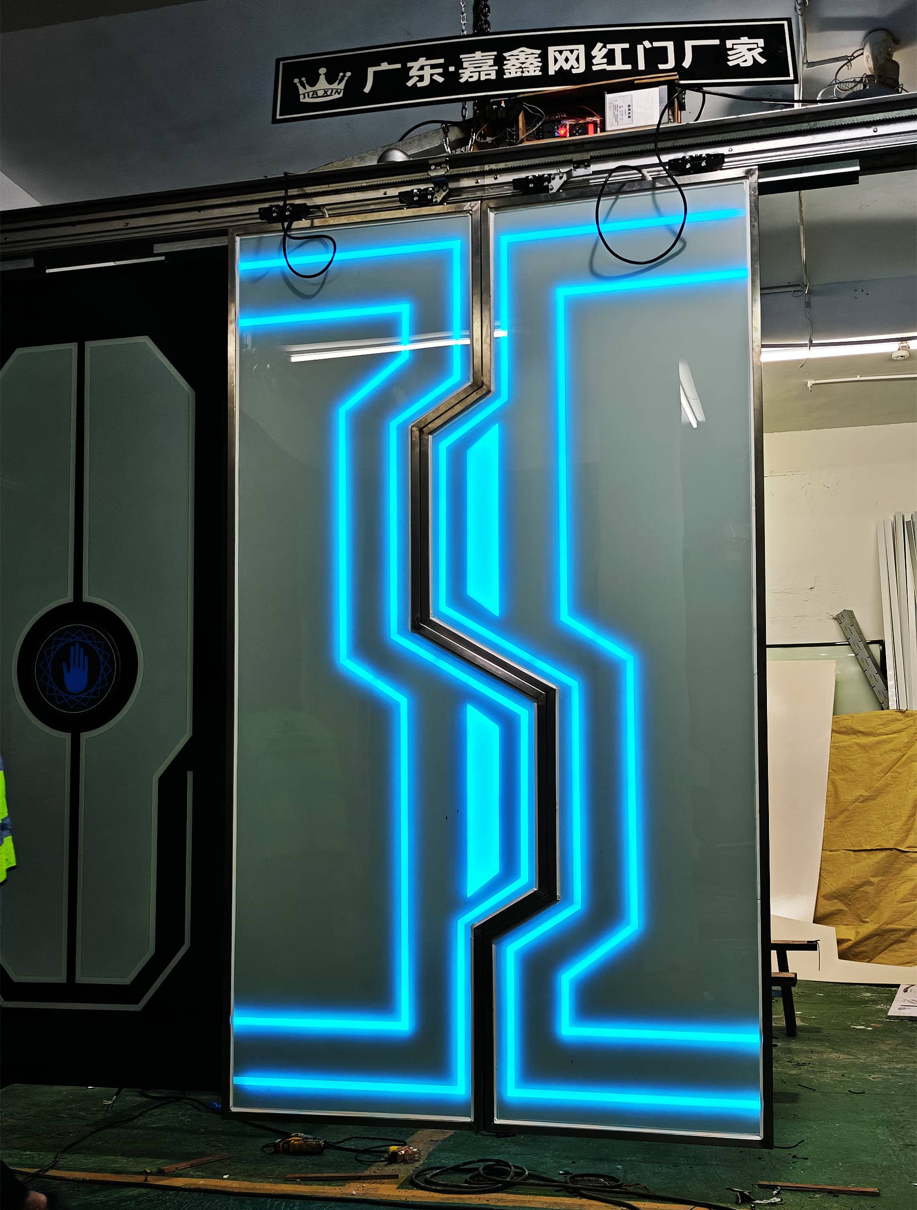 镀锌板玻璃 LED镜面玻璃